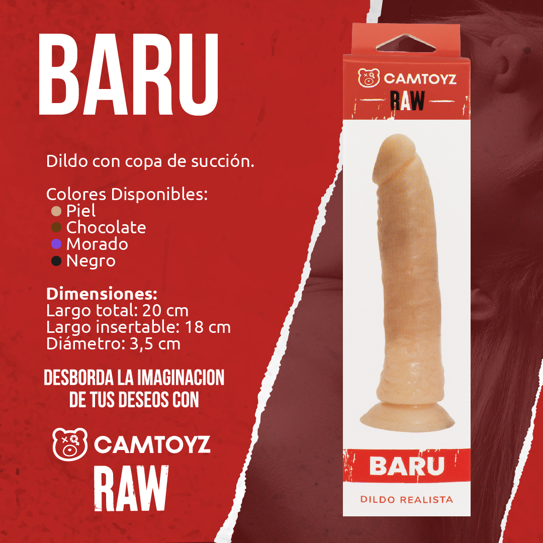 Dildo Realista Baru Piel - Camtoyz