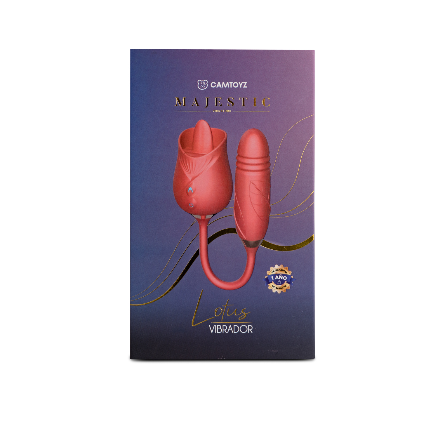 Vibrador con Bala Lotus - Majestic - Camtoyz - Imagen 3