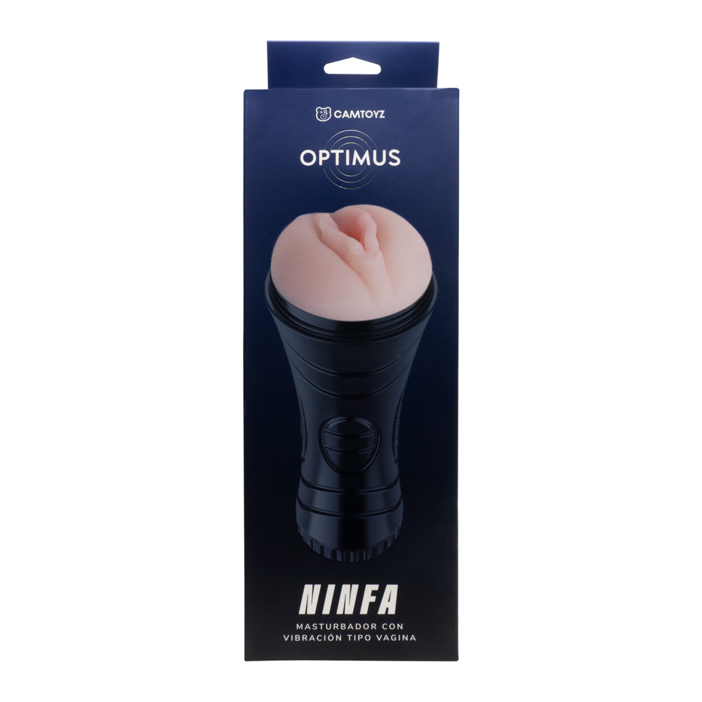 Masturbador Ninfa con Vibracion Vagina - Optimus -Camtoyz