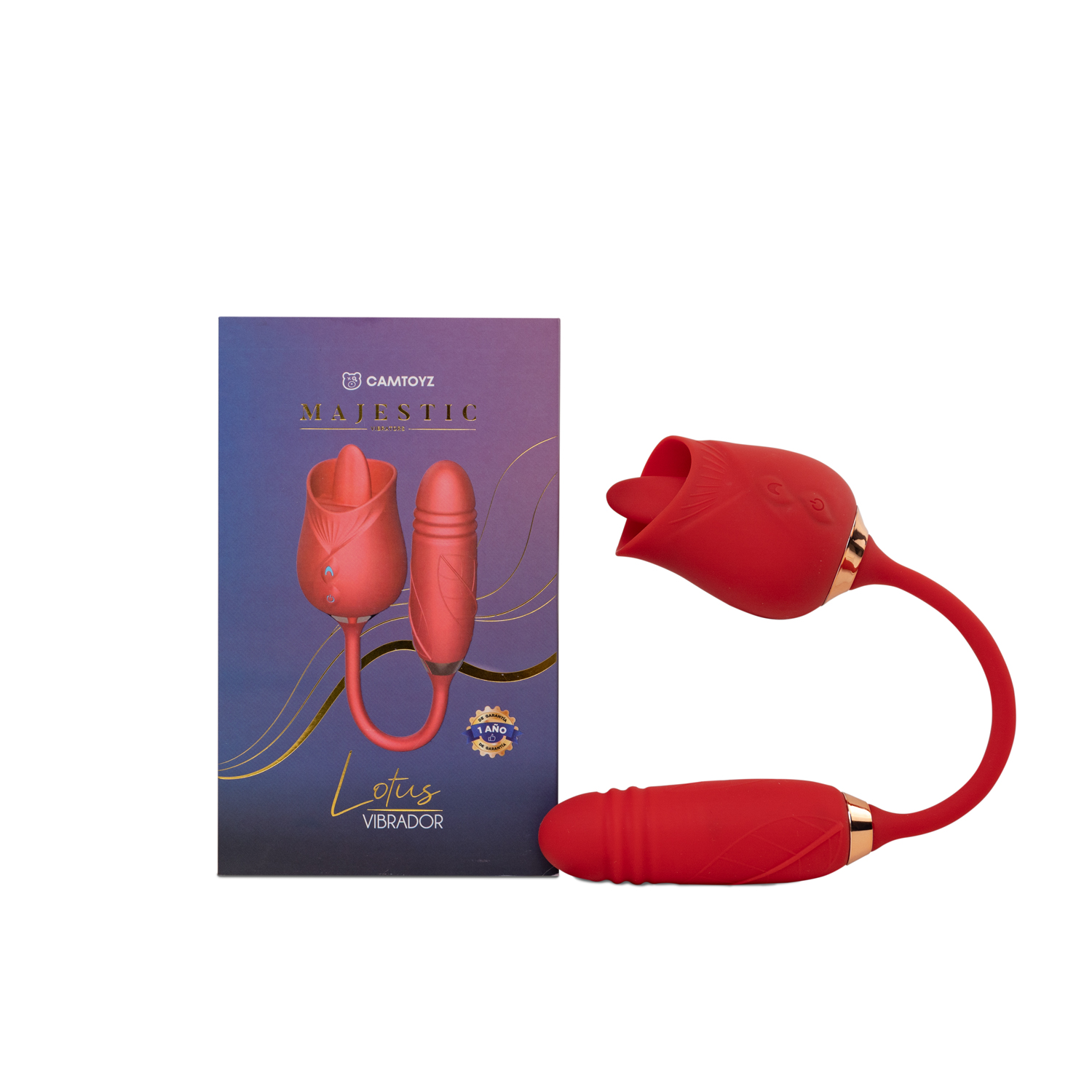 Vibrador con Bala Lotus - Majestic - Camtoyz